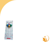 Candelas Globito de Colores